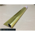 Aluminio Radius Tile Trim en Anodizado Karat Oro Color